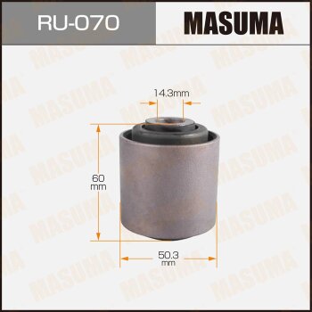 Сайлентблок задн верхней продольной тяги зад MASUMA RU070