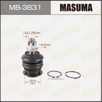 Фото шаровая опора masuma front up toyota mark ii, chaser, cresta / ##x9#, ##x10#