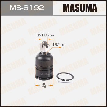 Фото шаровая опора masuma front low honda civic / ek#