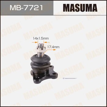 Фото шаровая опора masuma front up mitsubishi pajero / v2##, v3##, v4##