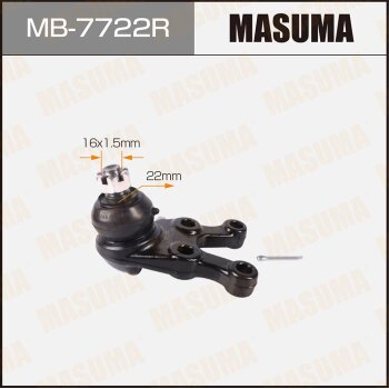 Фото шаровая опора masuma front low mitsubishi pajero / v2##, v3##, v4## rh