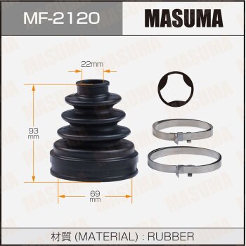 Фото пыльник шруса masuma mf-2120 + хомут