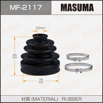 Фото пыльник шруса masuma mf-2117 + хомут