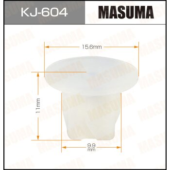 Фото клипса крепежная masuma 604-kj