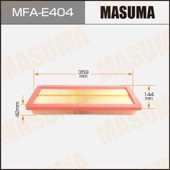 Фильтр воздушный MASUMA MFAE404
