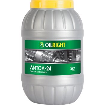 Смазка пласт. OILRIGHT Литол-24 2кг банка (1/6)