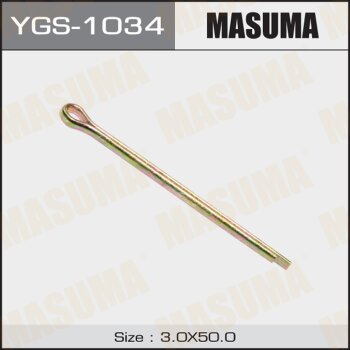 Шплинт 3*50мм  1шт (YGS-1034)(26498/980017) Шплинт MASUMA YGS1034