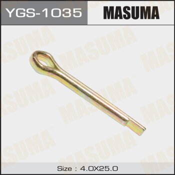 Шплинт 4*25мм  1шт (YGS-1035)(26499/990016) Шплинт MASUMA YGS1035