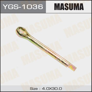 Шплинт 4*30мм  1шт (YGS-1036)(26500/000011) Шплинт MASUMA YGS1036