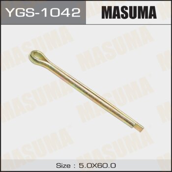 Шплинт 5*60мм  1шт (YGS-1042)(26506/060015) Шплинт MASUMA YGS1042