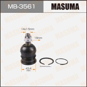 Фото шаровая опора masuma front up toyota land cruiser prado, hilux surf / #j9#, #n18#