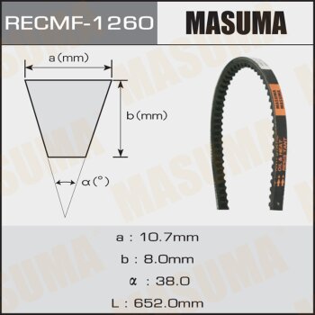 Ремень привода навесного оборудования MASUMA 1260