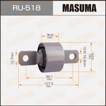 Сайлентблок задн продольного рычага передний MASUMA RU518