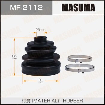 Фото пыльник шруса masuma mf-2112 + хомут