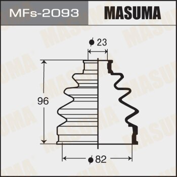 Фото пыльник шруса masuma mfs-2093 (силикон) + хомут