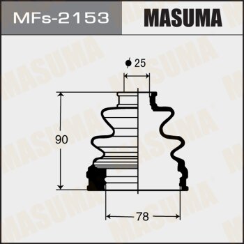 Фото пыльник шруса masuma mfs-2153 (силикон) +хомут