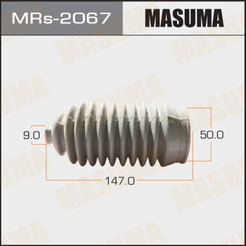 Фото рулевой рейки пыльник masuma mrs-2067 (силикон)