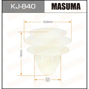 Фото клипса крепежная masuma 840-kj