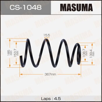 Фото пружина подвески masuma front highlander hv/ mhu23