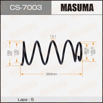 Фото пружина подвески masuma rear forester/ sg5