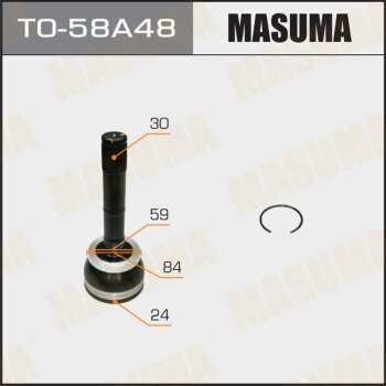 Фото шрус masuma 24x59x30х48 (1/6) пыльник не требуется!!!