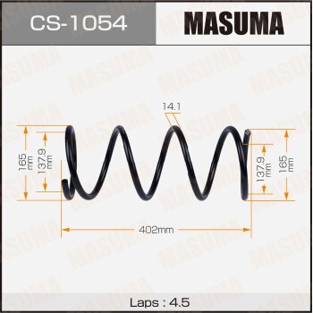 Фото пружина подвески masuma front ipsum/ acm26w