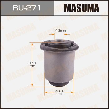 Сайлентблок MASUMA RU271