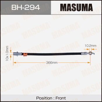 Шланг тормозной MASUMA T- /front/ Crown JZS147155 UZS141147151157 MASUMA BH294