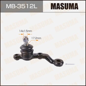 Фото шаровая опора masuma front low toyota mark ii, chaser, cresta ##x9# lh