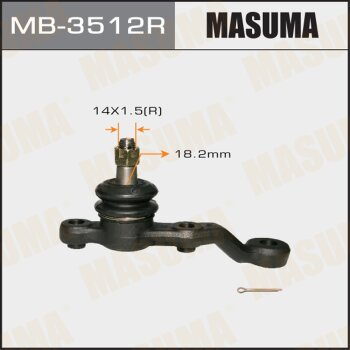 Фото шаровая опора masuma front low toyota mark ii, chaser, cresta ##x9# rh