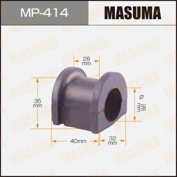 Втулка стабилизатора пер MASUMA MP414