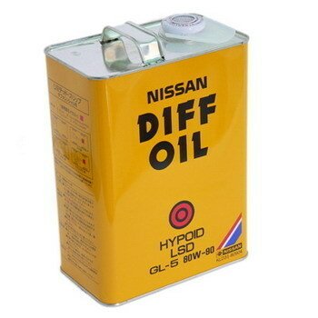 NISSAN трансм. 80W90 GL-5 LSD для дифференциалов 4л (1/6)