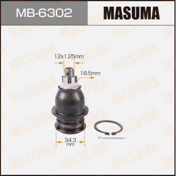 Фото шаровая опора masuma front low honda fit / gd#