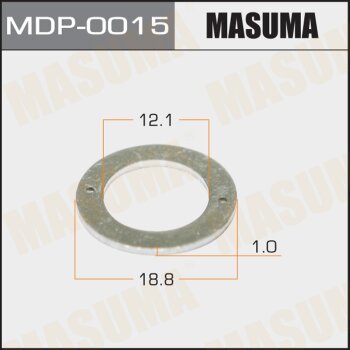 Фото шайбы для форсунок masuma (обратка) 23654-64010 12,1х18,8х1 #c, #l, 1hz, 1kz, 1pz, 1n#