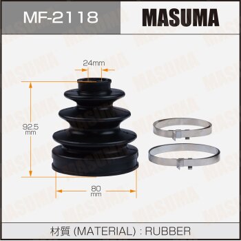 Фото пыльник шруса masuma mf-2118 + хомут