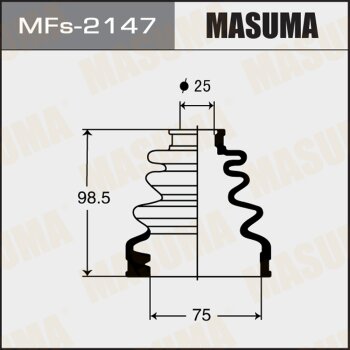 Фото пыльник шруса masuma mfs-2147 (силикон) + хомут