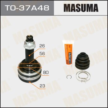 Фото шрус masuma 23x56x26x48 (1/6)