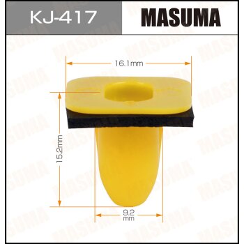 Фото клипса крепежная masuma 417-kj