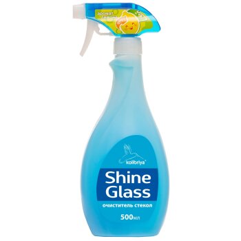 Стеклоочиститель KOLIBRIYA Shine Glass, триггер, 500мл (1/12)
