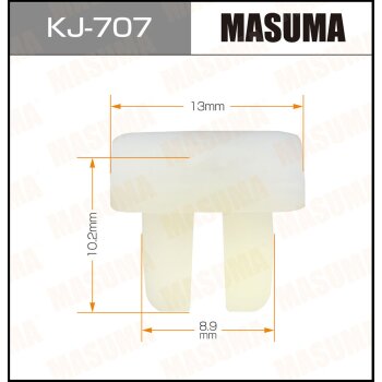 Фото клипса крепежная masuma 707-kj