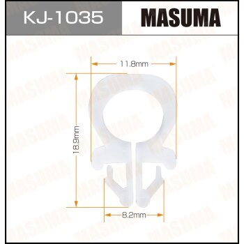 Фото клипса крепежная masuma 1035-kj