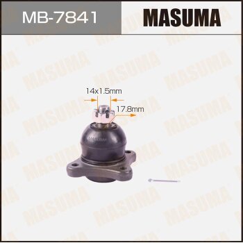 Фото шаровая опора masuma front up mitsubishi pajero / v65w, v63w, v68w, v73w, v75w, v78w