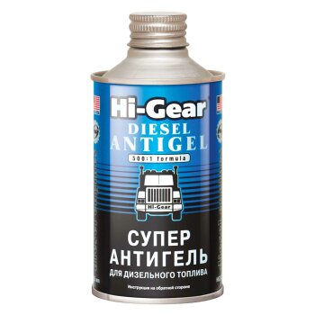 Антигель "Hi-Gear" Super, для диз.топлива, флак.325ml (1/12)