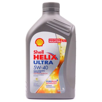Масло моторное SHELL Helix Ultra 5W40 SN/SP, A3/B4 синтетика 1л (1/12)
