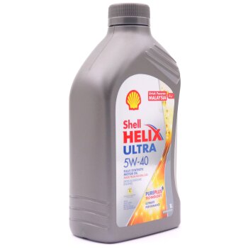Масло моторное SHELL Helix Ultra 5W40 SN/SP, A3/B4 синтетика 1л (1/12)