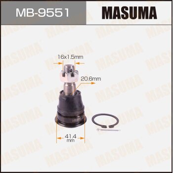 Фото шаровая опора masuma front low nissan elgrand / e51