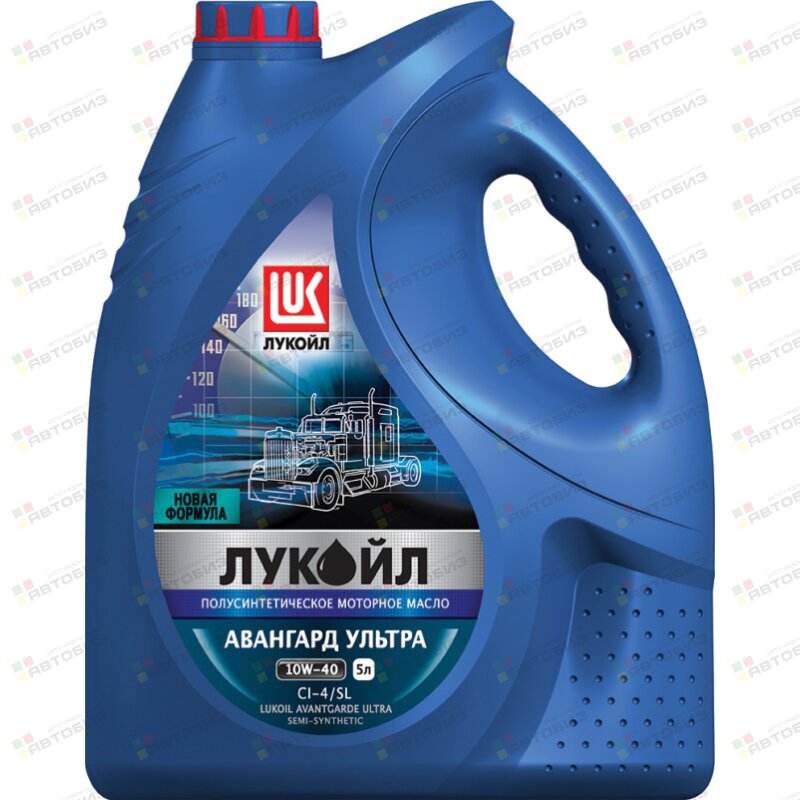 Масло моторное ЛУКОЙЛ Авангард Ультра 10W40 CI-4/SL полусинтетика 5л (1 ...
