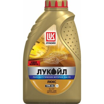 Масло моторное ЛУКОЙЛ Люкс 10W40 SL/CF полусинтетика 1л (1/12)