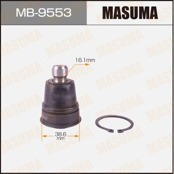 Фото шаровая опора masuma front low nissan cube, march / z11, k12