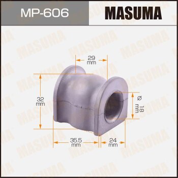 Втулка стабилизатора (упаковка 2 шт цена за 1 шт) MASUMA MP606